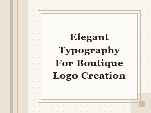 The Art of Elegant Serifs in Boutique Logo Design